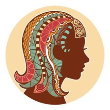 Схема вышивки «Дева»