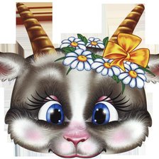 Схема вышивки «коза»