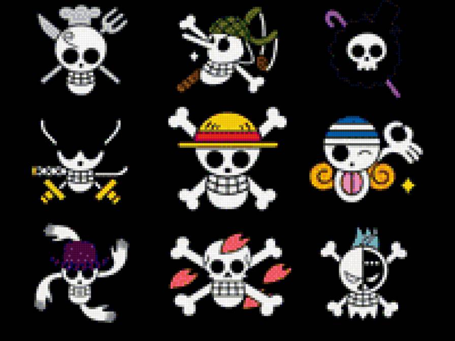 ван пис флаги - предпросмотр