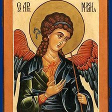 Схема вышивки «Архангел Михаил»