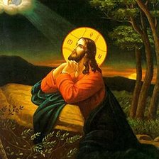 Схема вышивки «Моление о чаше»