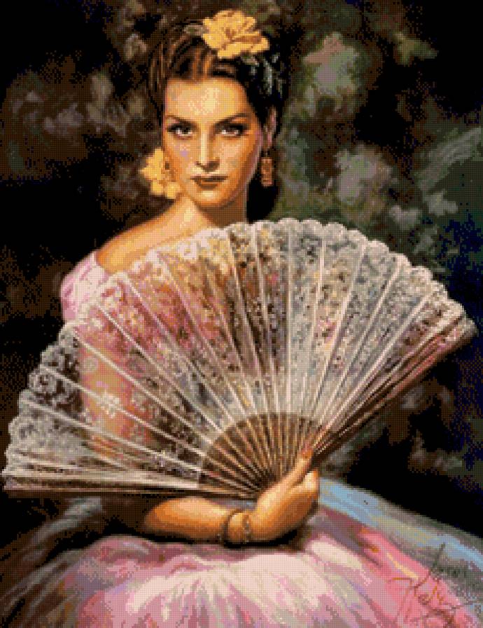 красавица испанка - девушка, красавица - предпросмотр