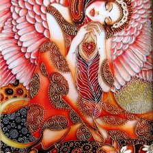 Схема вышивки «Спящая»