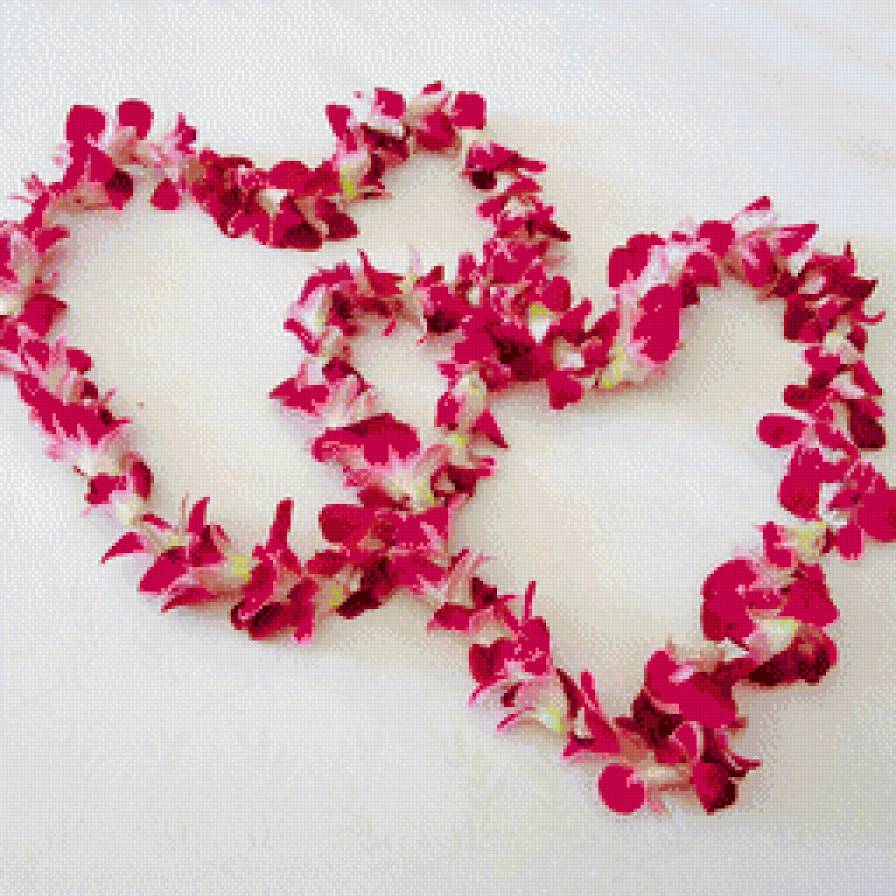 Унисон сердец. - символ, любовь, сердечки - предпросмотр