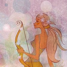 Схема вышивки «Стрелец»