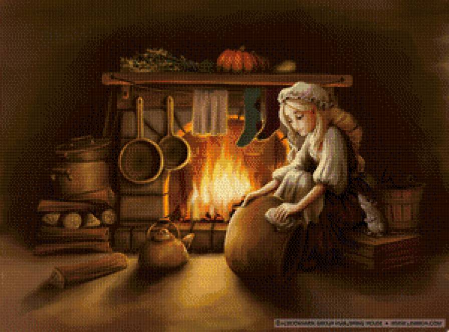 Картина - мультфильм, золушка - предпросмотр