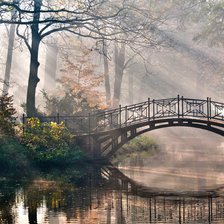 Схема вышивки «Мостик»