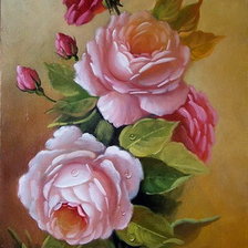 Схема вышивки «РОЗЫ.»