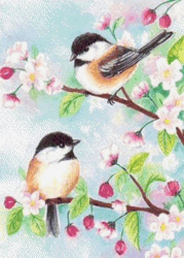 №596607 - животные, птицы, весна - предпросмотр