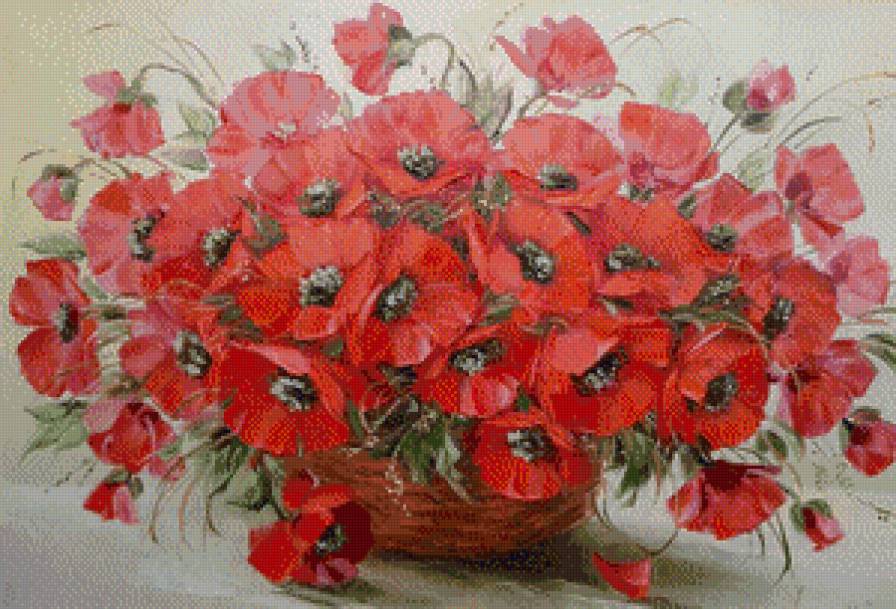 Маки для мамы - предпросмотр