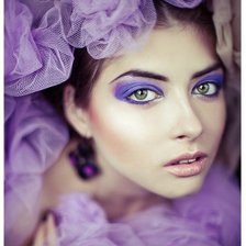 Схема вышивки «девушка»