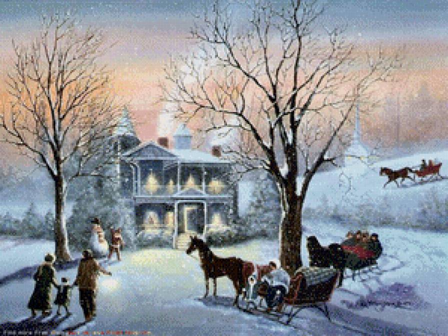 Волшебная зима - предпросмотр