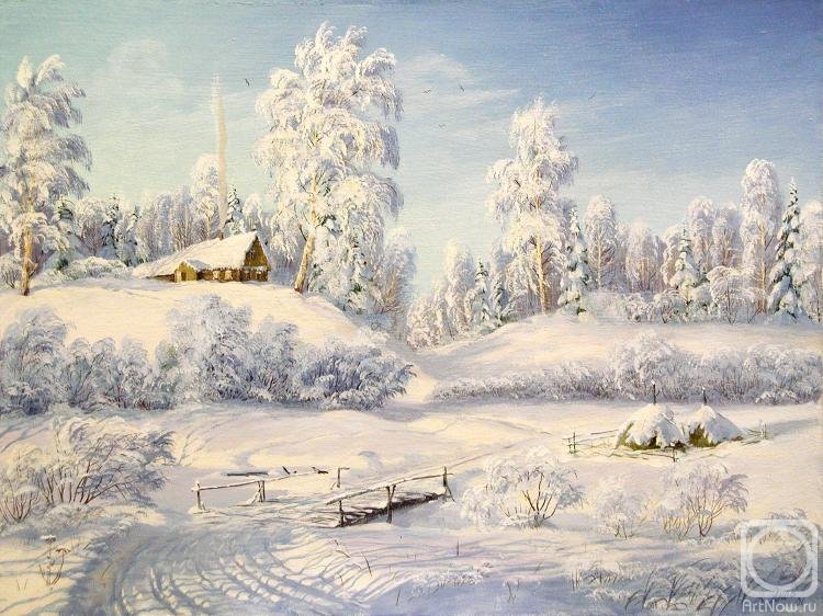 Зимушка - деревня, зима - оригинал