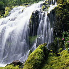 Схема вышивки «водопад 2»
