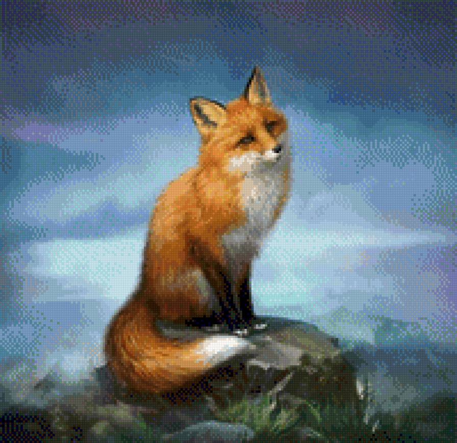 Лисичка - лиса, животное - предпросмотр