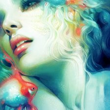 Схема вышивки «Русалочка»