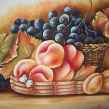 Схема вышивки «Сочные фрукты»