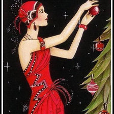 Схема вышивки «Новогоднее настроение»