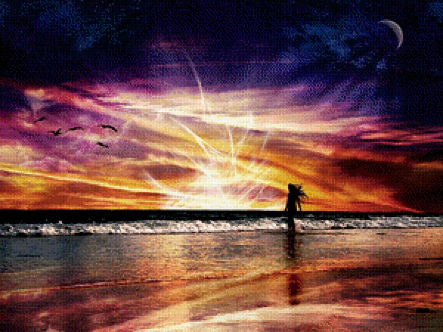 на берегу - предпросмотр