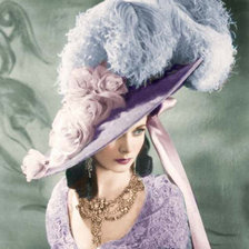дама в шляпе
