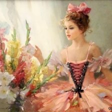 цветочек с цветами