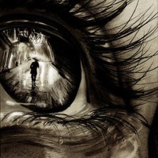 Схема вышивки «взгляд»