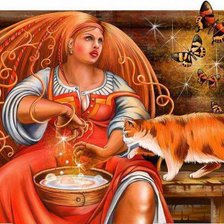 Схема вышивки «ща как наколдую»