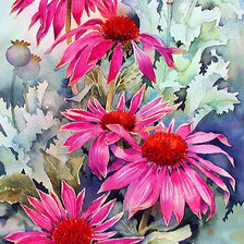 Схема вышивки «цветы»