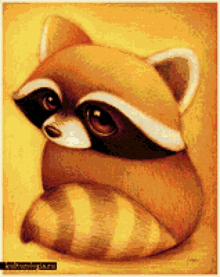 Енотик - енот, милый, животные - предпросмотр