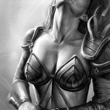 Схема вышивки «девушка»