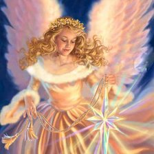 ангелочек со звездой