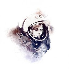 Схема вышивки «Гагарин»