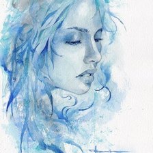 Схема вышивки «"Небесное создание"»