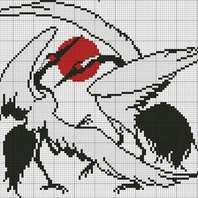 Схема вышивки «Аисты»