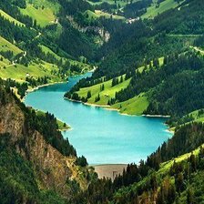 Схема вышивки «Голубая гладь»