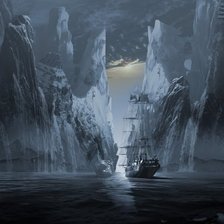 Схема вышивки «Путь льдов»