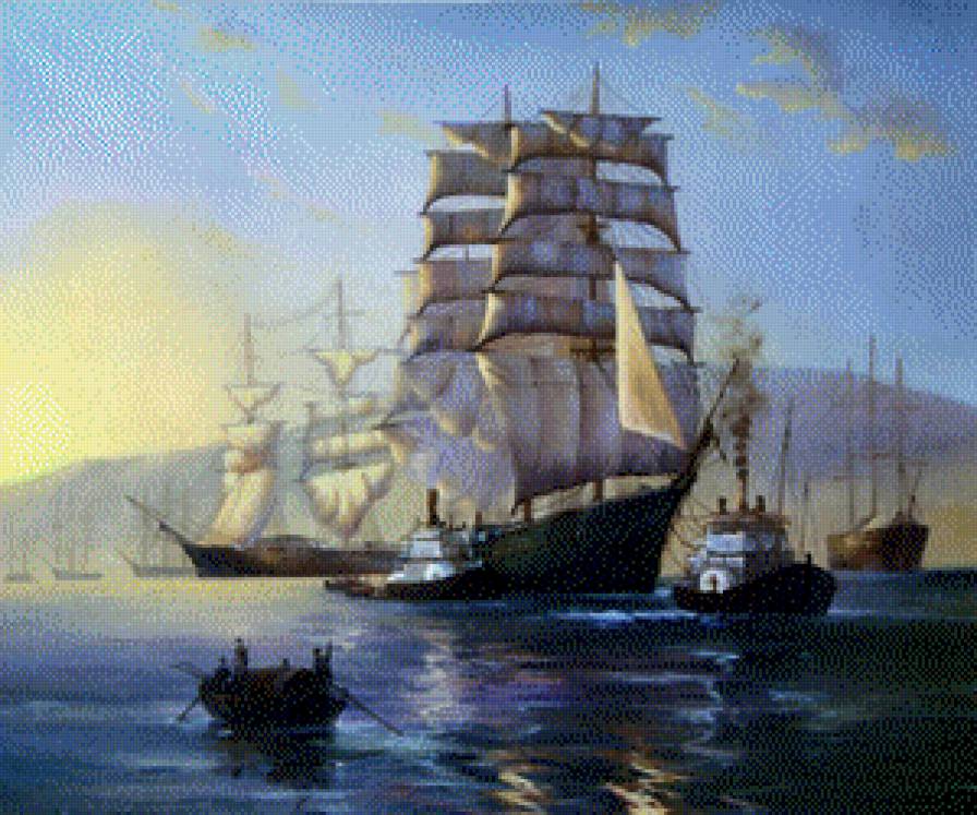 в порту - предпросмотр