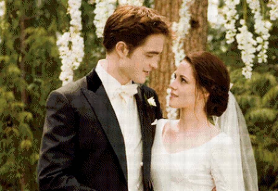 Свадьба - вампиры, кино, свадьба, сумерки, фильм, пара - предпросмотр