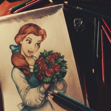 Схема вышивки «Бель»