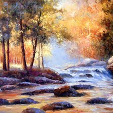 Схема вышивки «Осень»