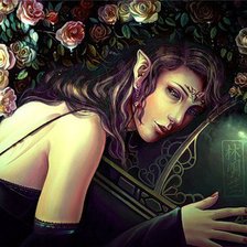 Схема вышивки «эльф»