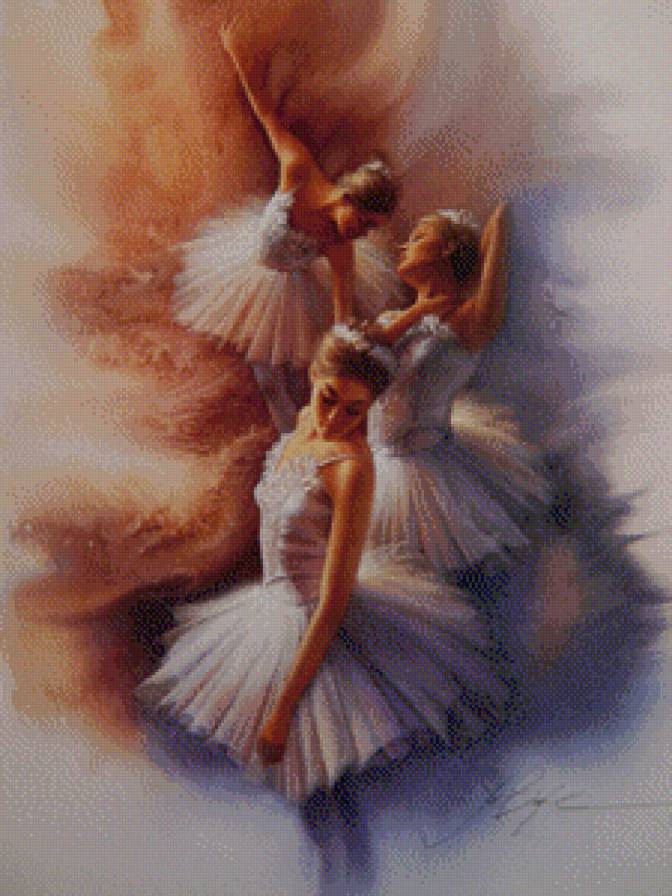 Балерины - девушка, балерина, красавица - предпросмотр