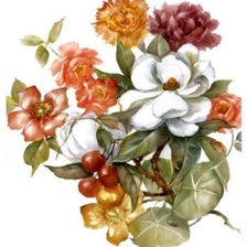 Схема вышивки «Букет»