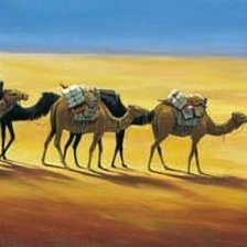 Схема вышивки «Караван пустыни»