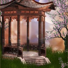 Восточная беседка