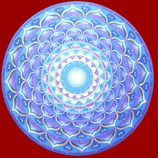 Схема вышивки «мандала молодости и омоложения»