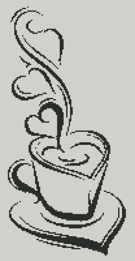 монохром - монохром, кофе, чай - предпросмотр