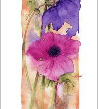 Схема вышивки «Цветы.Акварель»