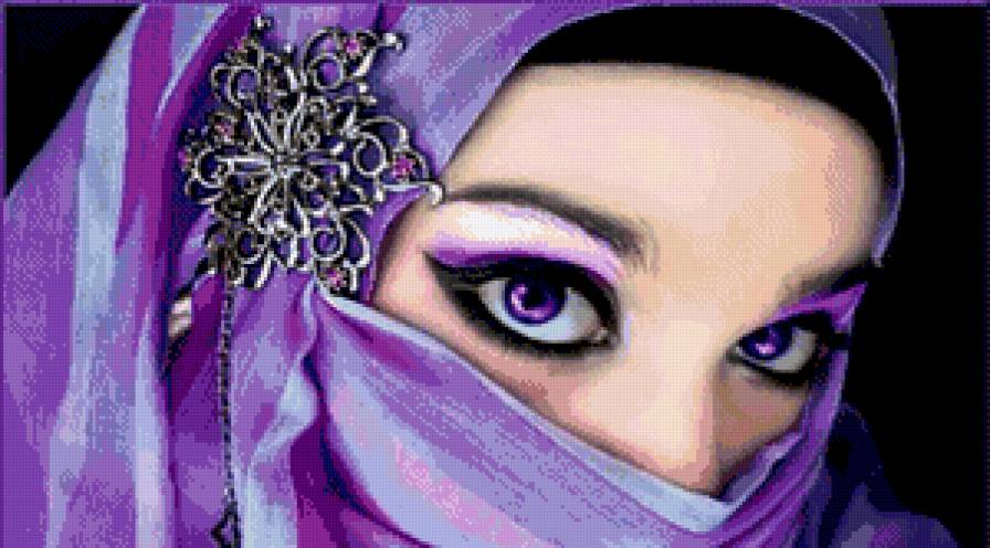 взгляд - глаза, восток, взгляд - предпросмотр