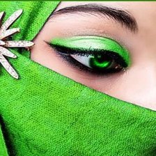 Схема вышивки «взгляд»